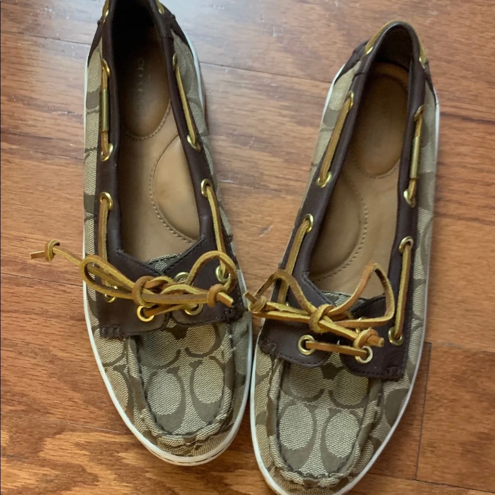 Coach boat shoes